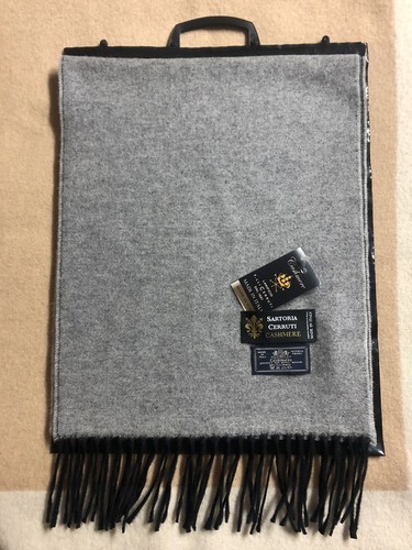 Sciarpa double face grigio - sciarpa,