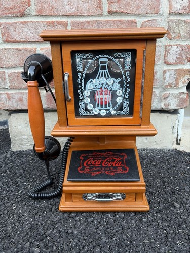 Coca cola nostalgico telefono - coca-cola,