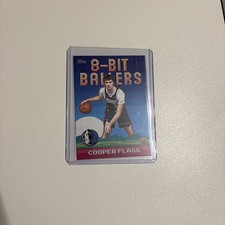 Topps Basketball NBA 2025/26 - Cooper Flagg Rookie RC 8 bit palloni