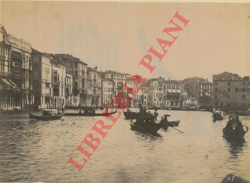 Venezia canal grande - venezia., con