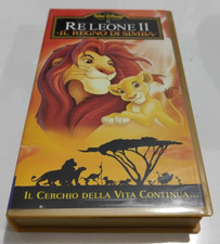 VHS DISNEY IL RE LEONE 2 VIDEOCASSETTA 1995