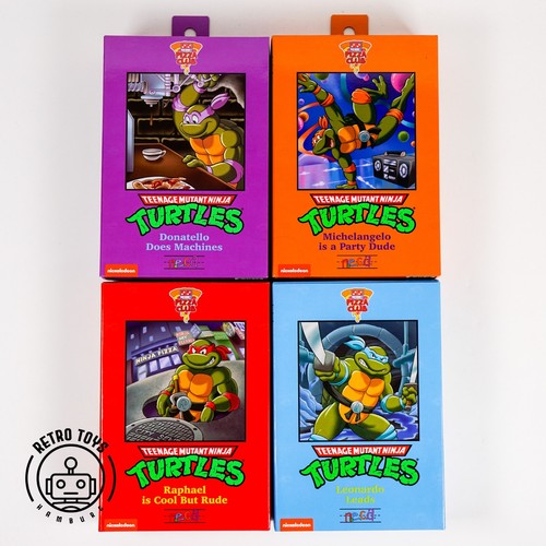 Neca pizza club tartarughe - pizza, set