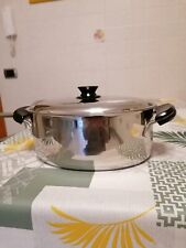 Casseruola Ovale Lagostina Acciaio Inox Con Coperchio 26cm Cestello Rimuovibile