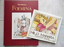 MILO MANARA FOEMINA GLITTERING IMAGES copia 727 autografata + GLAMOUR BOOK