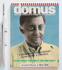 Domus n. 602/1980 Aldo Rossi Il teatro del mondo testo Manfredo Tafuri