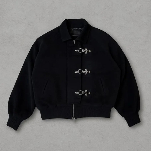 Giubbotto bomber lana vintage