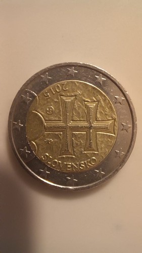 Moneta euro slovensko 2015 - 2,
