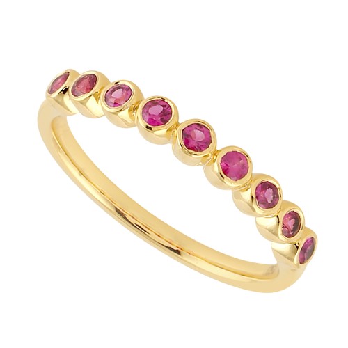 Anello fascia oro giallo - fascia, in
