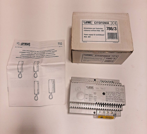 786 urmet alimentatore - 786/3,