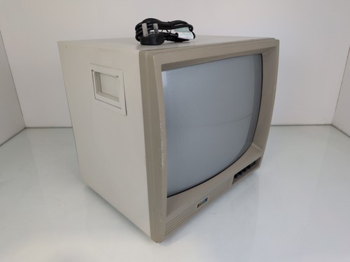 Monitor crt vintage microvitec - crt,