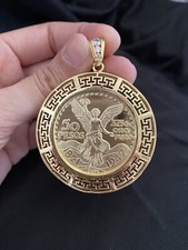 Ciondolo moneta messicana 50