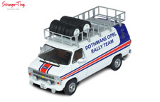 Portapacchi da tetto IXO Chevrolet serie G Van Rothmans Opel Rally scala 1/43 pressofuso