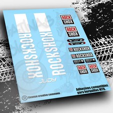 ADESIVI FORCELLA PB30 ROCKSHOX JUDY 2021-2024 ADESIVI AUTOCOLLATS STICKERS