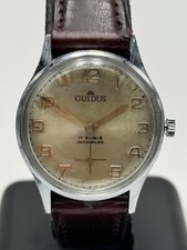Guidus vintage watch - watch, rubis