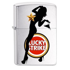 Accendino zippo lucky strike - accendino,