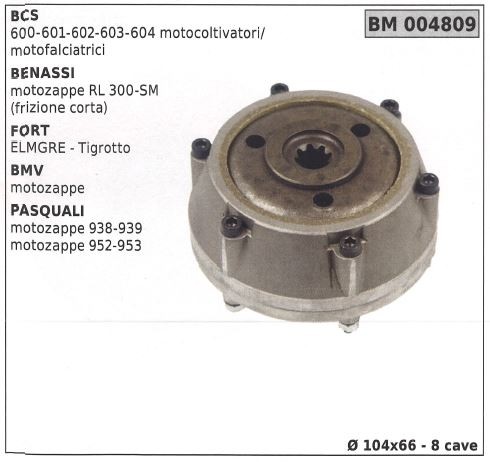 Frizione conica per bcs - per,