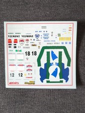 Decal 1/43 Lancia Delta HF