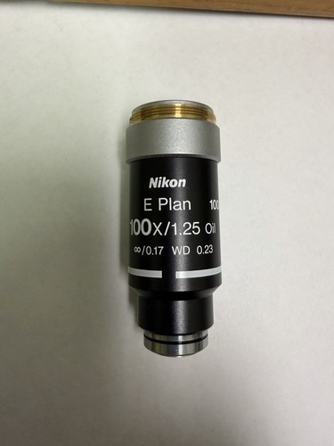 Nikon plan 100x 1 25 - nikon, /