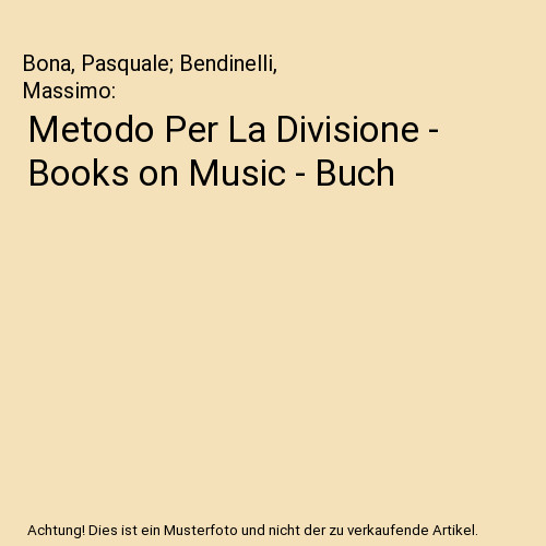Metodo per divisione - metodo,