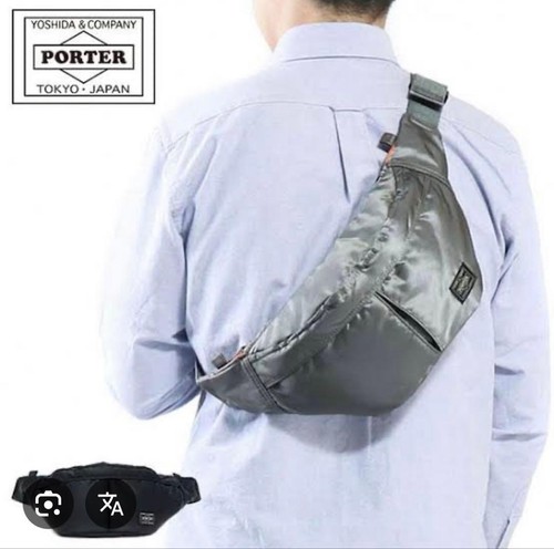 Porter tanker marsupio argento - porter,