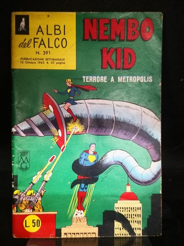 Fumetto albi del falco - albi, nembo
