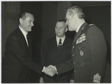 Italy, Luigi Romersa receives
