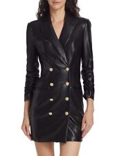 Abito blazer ecopelle Love