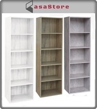 LIBRERIA COMPONIBILE “FREE” In MDF laminato 40 x 29 x 132H (VARI COLORI)