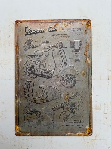 Insegna vespa - insegna,