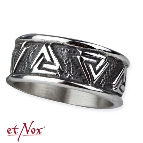 Anello nodo wotan - acciaio, inox