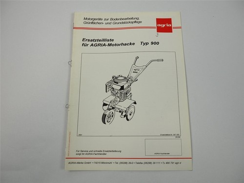Catalogo ricambi motozappa