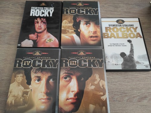 Lot dvd rocky - dvd, (rocky