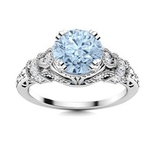 Anello donna solitario art