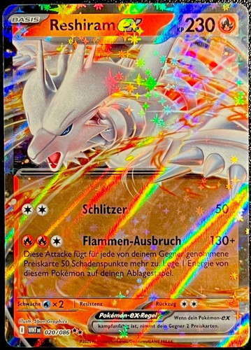 Pokemon tcg reshiram - tcg, ex