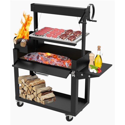 Barbecue legna carbone - legna, o
