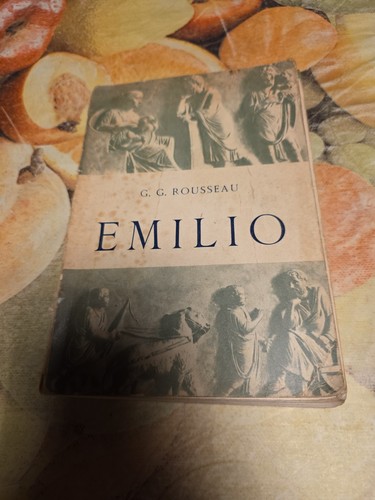 Emilio rousseau libro - emilio,