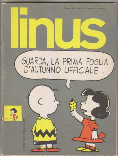 Linus ottobre 1973 - linus, con