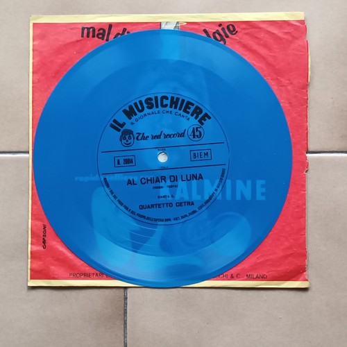 Flexi disc quartetto cetra - flexi-disc/quartetto, cetra-al