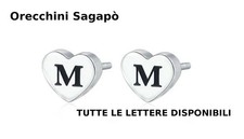 Orecchini donna lettera - orecchini,