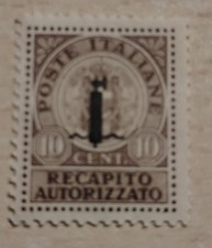 Francobollo 1944 Varietà