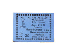 AMI MUSTAD CRYSTAL HOOKS - Ref