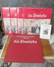 Antiche Opere Liriche Di G. Verdi La Traviata, Cofanetto Completo Di 4 Dischi