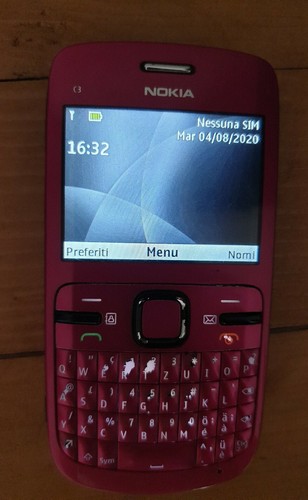 Nokia rosa perfettamente - c3-00,