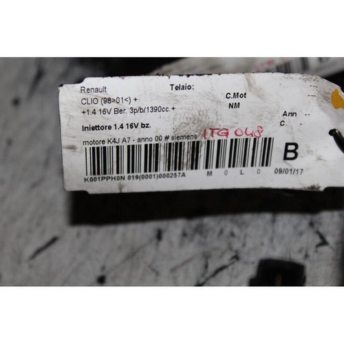 Iniettore benzina renault clio - iniettore,