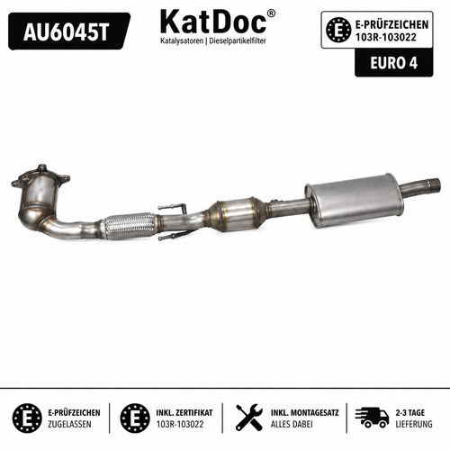 Catalizzatore audi tt - tt, 8j
