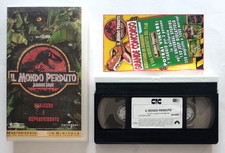 Vhs Jurassic Park Il Mondo Perduto Film Fantascienza Videocassetta (K23)
