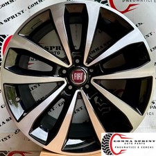 4 CERCHI IN LEGA ORIGINALI RAGGIO 17 FIAT TIPO NERO LUCIDO DIAMANTATO