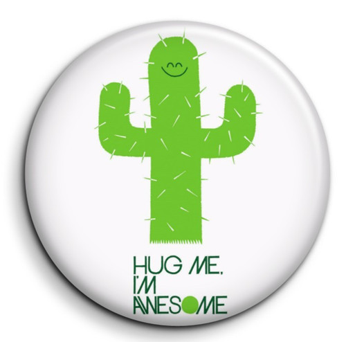Hug badge 38mm - badge,