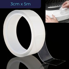 Portiera Auto Paraspigoli Battitacco Trasparente Pellicola Türschwelle Adhesivo