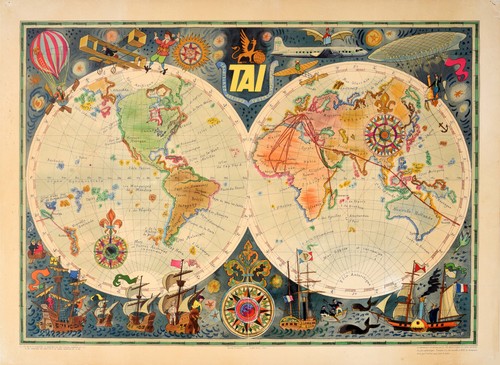 Tai planisphere transports - planisphere,